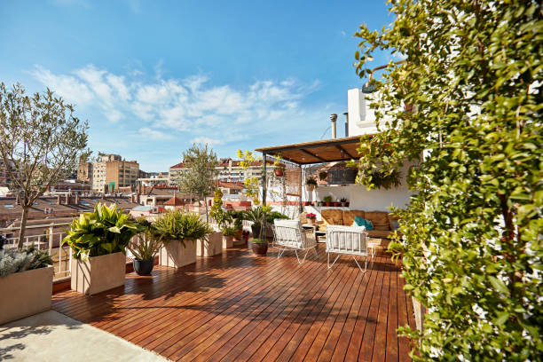 Un aménagement de terrasse réalisé avec succès