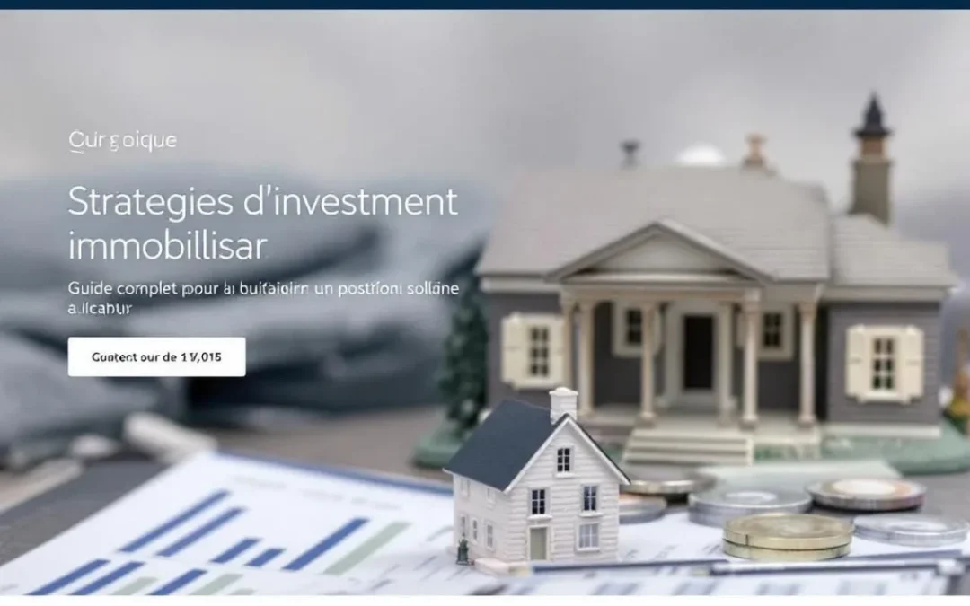Stratégies d’investissement immobilier : Guide complet pour bâtir un patrimoine solide