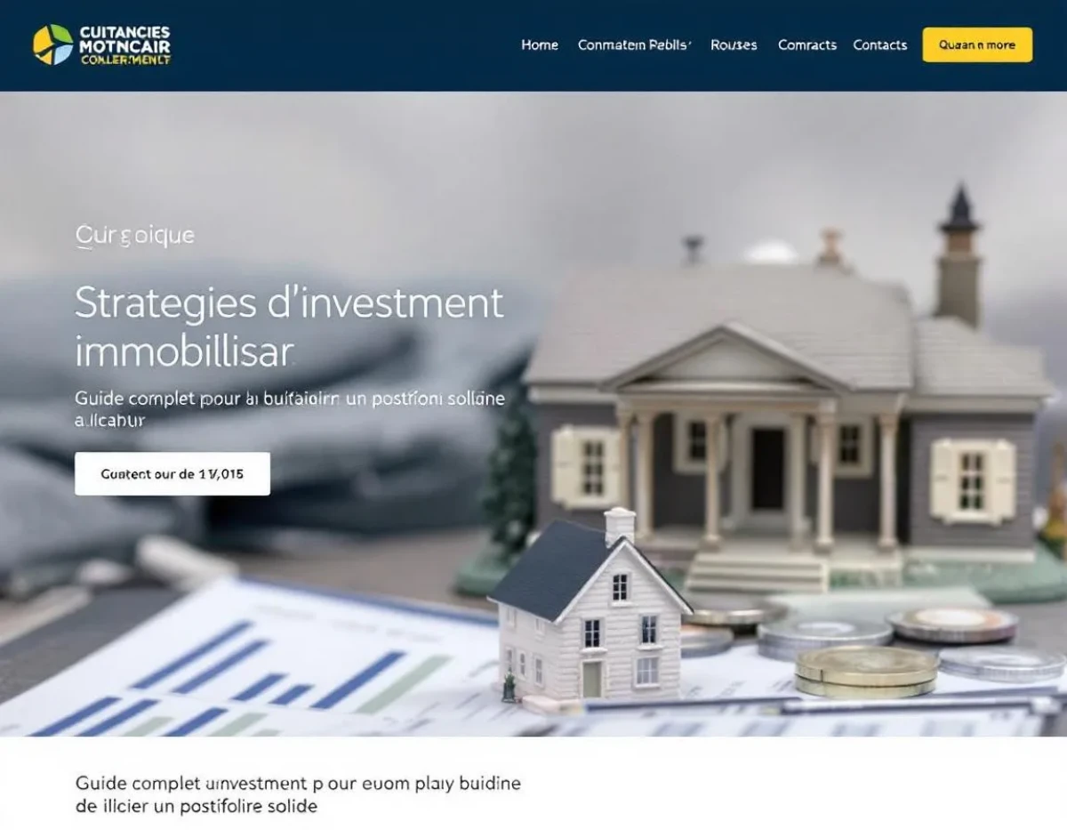 Stratégies d'investissement immobilier : Guide complet pour bâtir un patrimoine solide